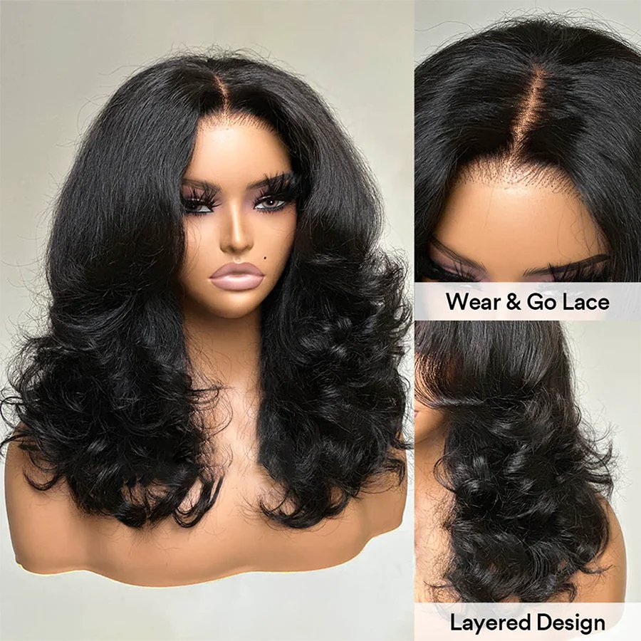 Women's Layered Wave Wig