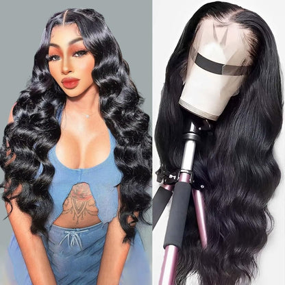 13x4 Body Wave HD Lace Front Wigs Human Hair Glueless Bob Wigs