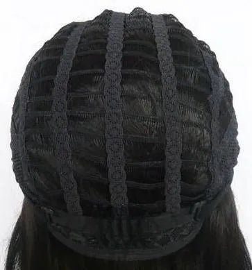 Top Quality Zoe Saldana Long Big Wavy Black Glueless Lace Front Wig 100% Indian Human Hair 18 Inches
