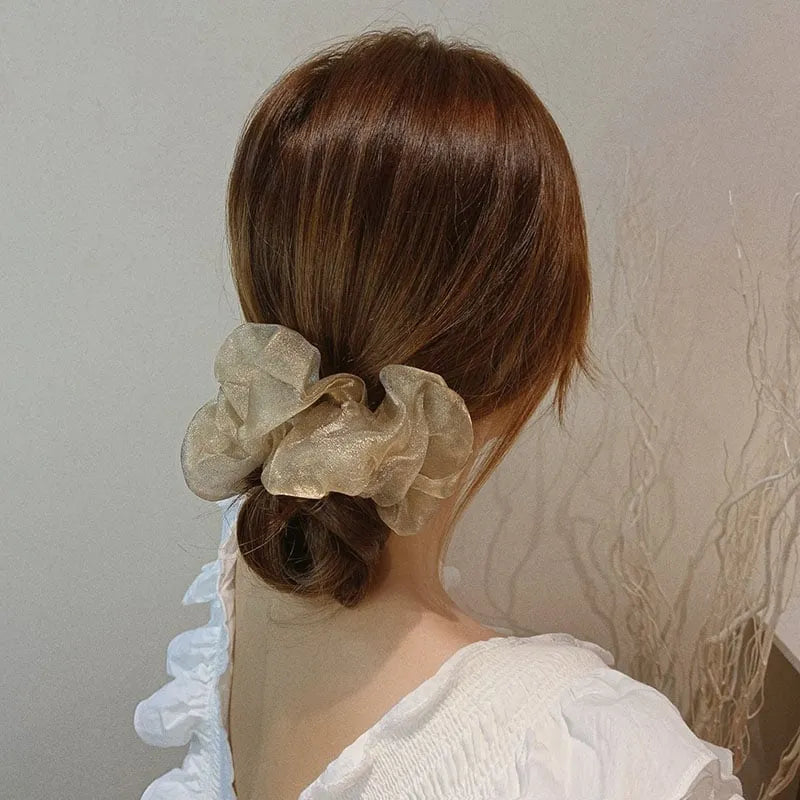 Adult Women/Lady Korean Style Yarn Material Hair Rope Accessories For Gift