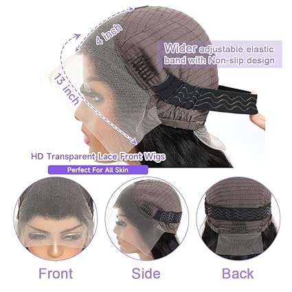 Bob Wig Human Hair13x4 Lace Front Wigs for Black Women Pre Plucked Baby Hair