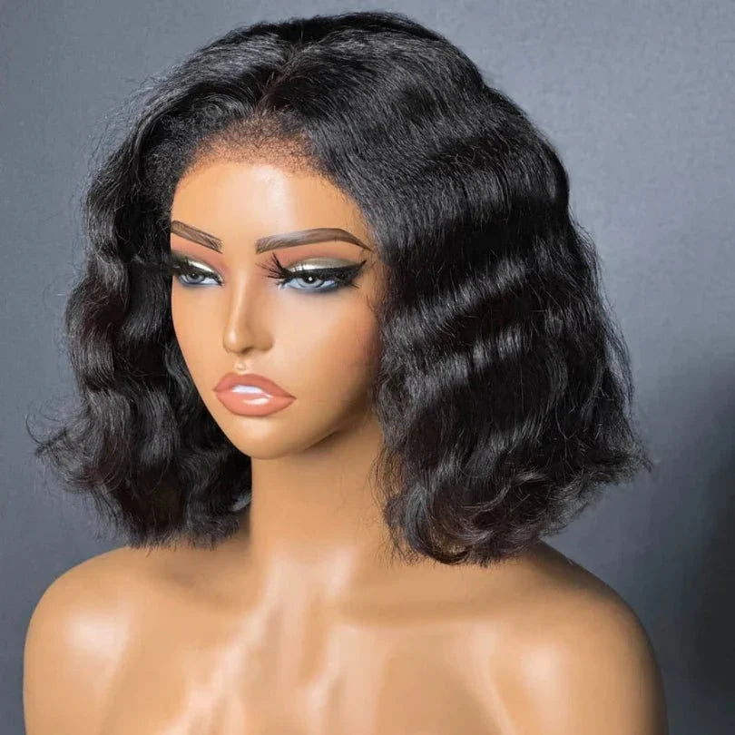 Classical Pre-cut Lace Wavy Wig