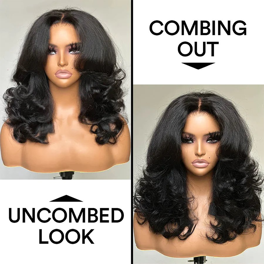 Women's Layered Wave Wig